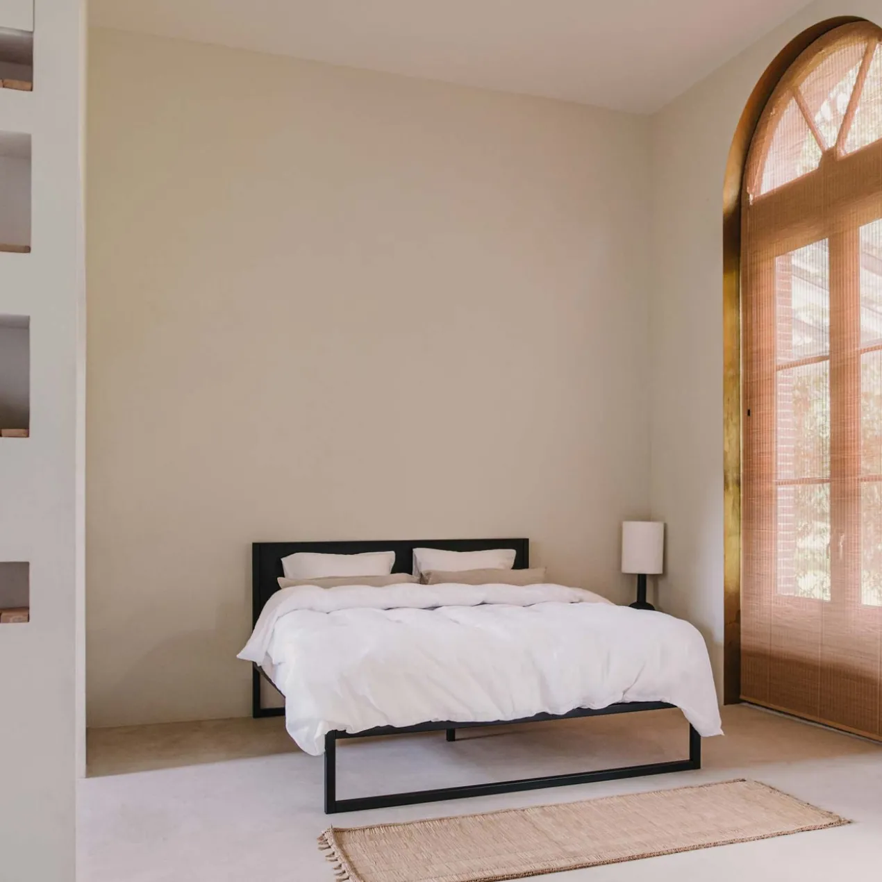 Hoofdbord voor bedframe °01 140 cm | Zwart