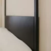 Hoofdbord voor bedframe °02 140 cm | Zwart
