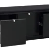 Houten bank Confetti zwart