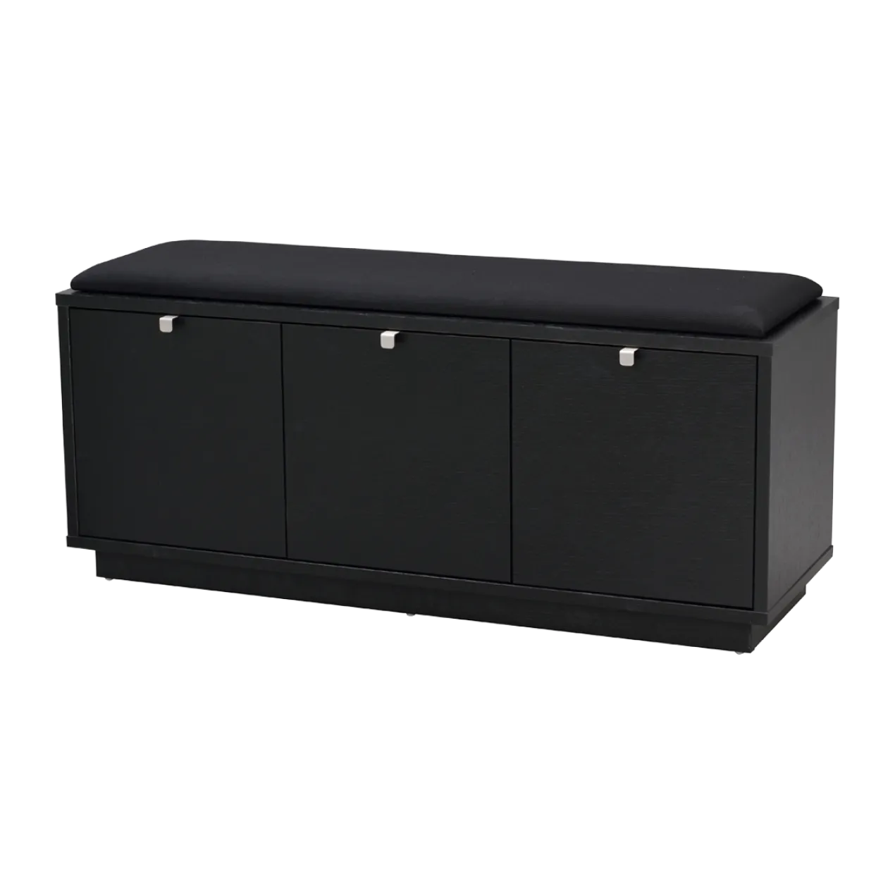 Houten bank Confetti zwart
