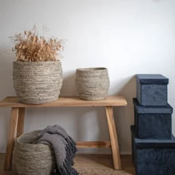 Houten bankje Jules medium Bruin - driftwood