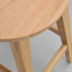 Houten barkruk Austin - zithoogte 65 cm Austin houten barkruk naturel- 65 cm