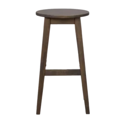 Houten barkruk Austin - zithoogte 65 cm Walnoot