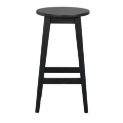 Houten barkruk Austin zwart - zithoogte 65 cm