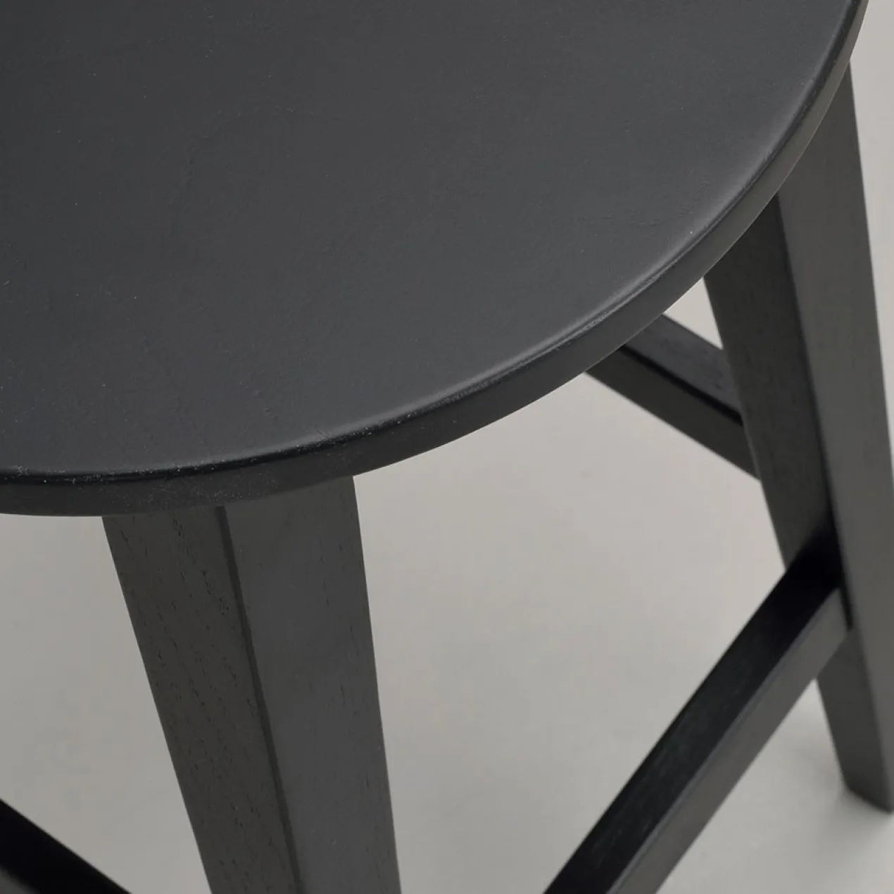 Houten barkruk Austin zwart - zithoogte 65 cm