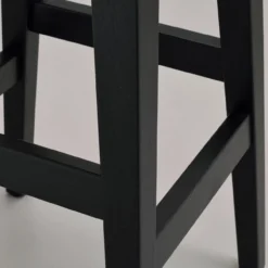 Houten barkruk Austin zwart - zithoogte 65 cm