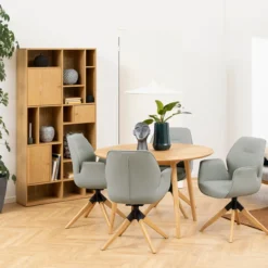 Houten boekenkast Maarten Naturel