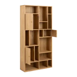 Houten boekenkast Maarten Naturel