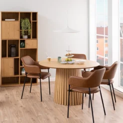 Houten boekenkast Maarten Naturel