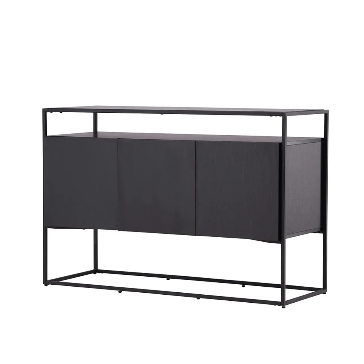 Houten dressoir Cedric Zwart