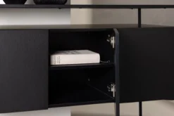 Houten dressoir Cedric Zwart
