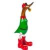 Houten eend kerst elf