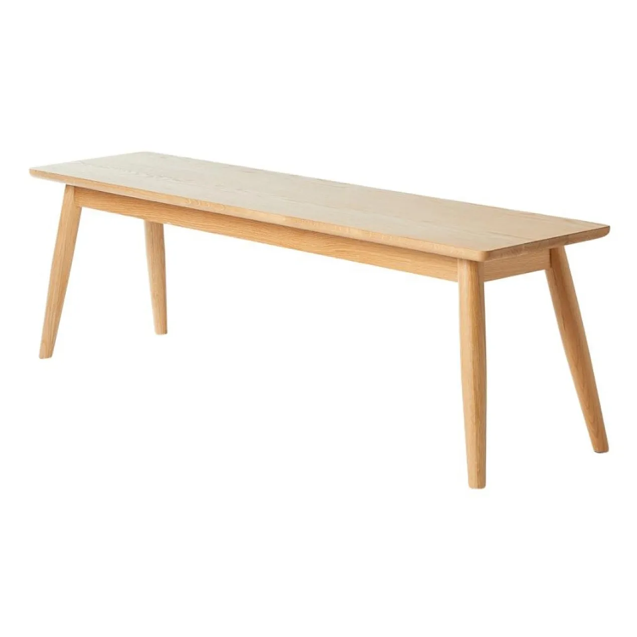 Houten eetkamerbank Boas Naturel