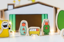 Houten kerststal, Dick Bruna