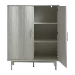 Houten opbergkast Arlo Grijs
