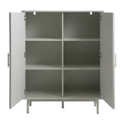 Houten opbergkast Arlo Grijs