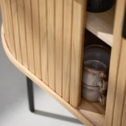 Houten opbergkast Lenn Naturel