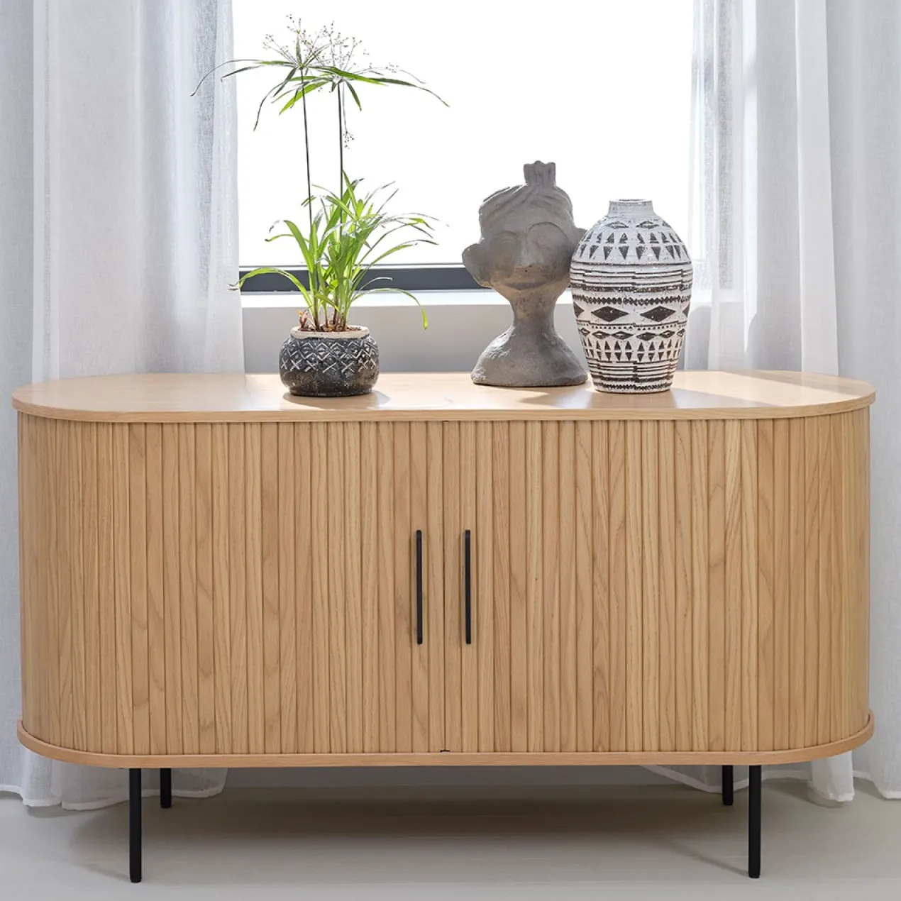 Houten sideboard Lenn naturel