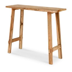 Houten sidetable Guusje Guusje houten sidetable naturel - 90 x 30 cm