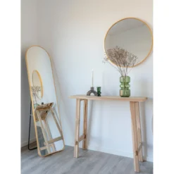 Houten sidetable Guusje Guusje houten sidetable naturel - 90 x 30 cm