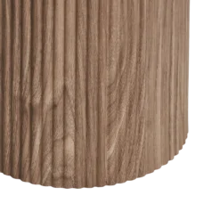 Houten sidetable Ronda met keramiek blad - 120x78 cm