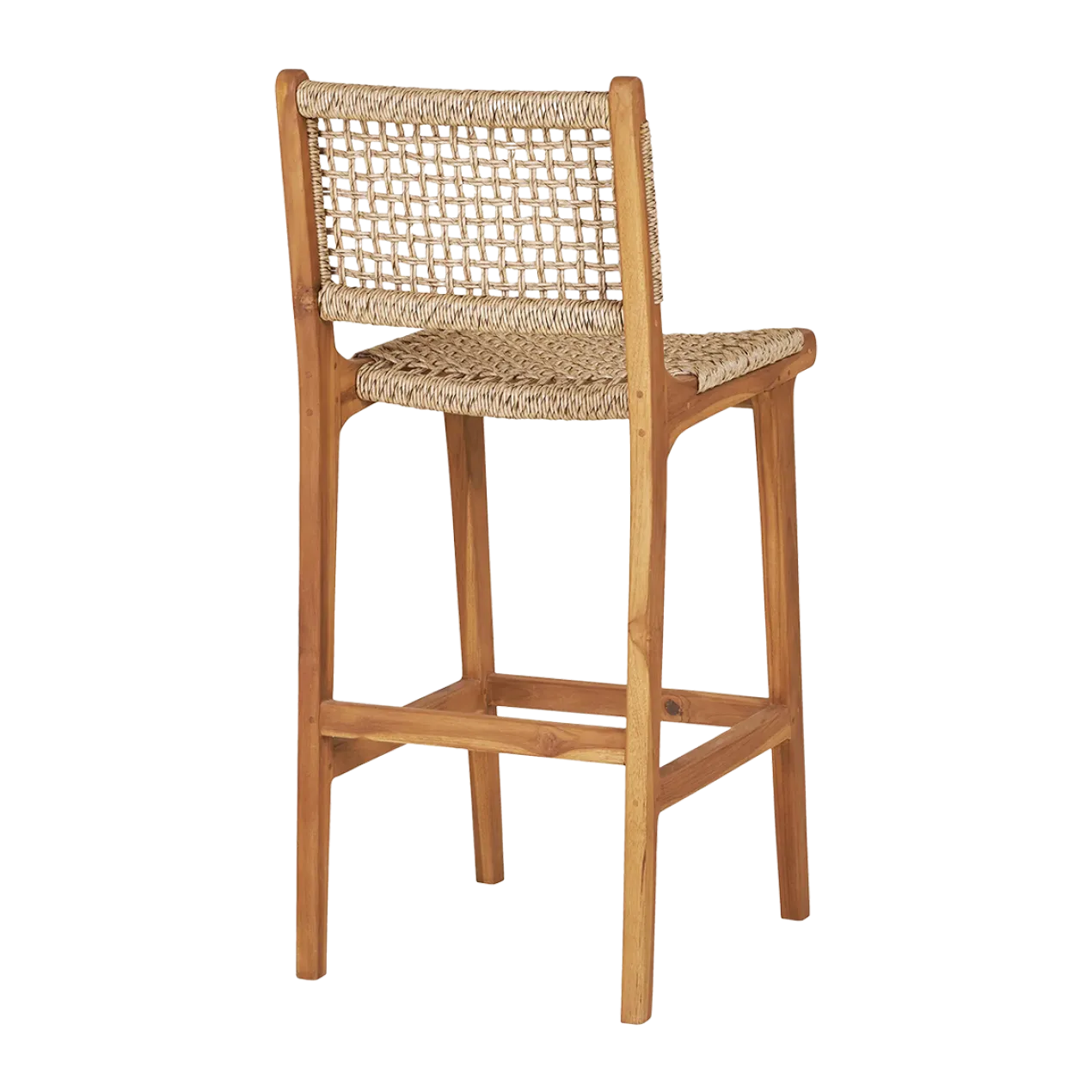 Houten tuin barkruk Elodie Naturel