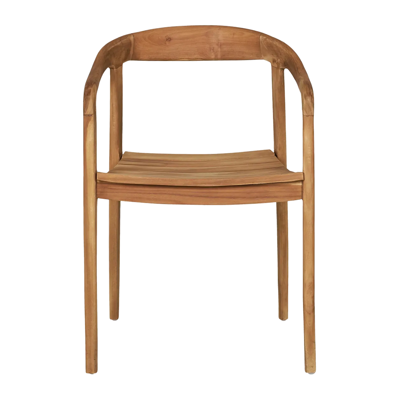 Houten tuinstoel Claudette Naturel