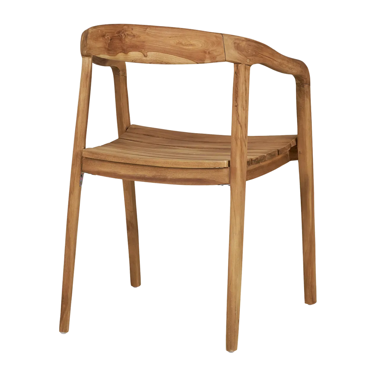 Houten tuinstoel Claudette Naturel