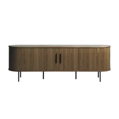 Houten tv meubel Lenn Gerookt eiken
