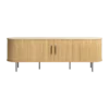 Houten tv meubel Lenn Naturel eiken