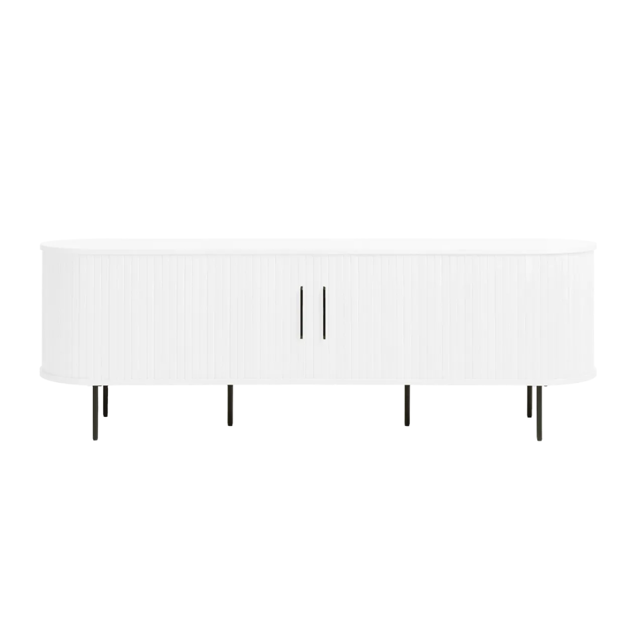 Houten tv meubel Lenn Wit eiken