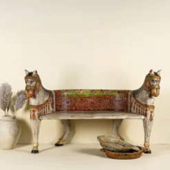 Hunar - Handbeschilderde Paardenbank