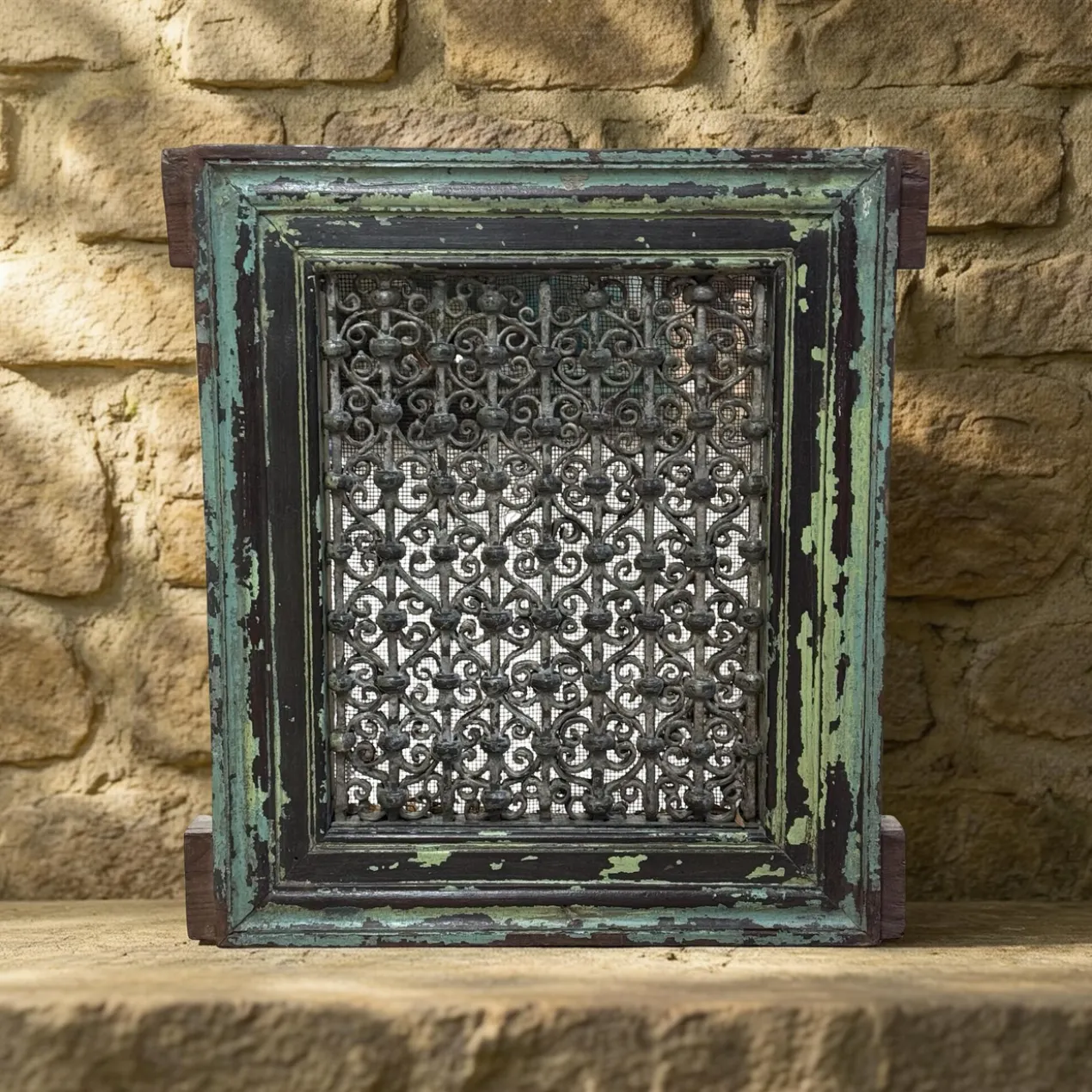 IJzeren Jali groen 56x8x59