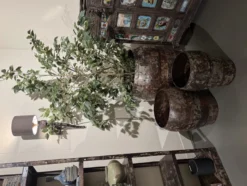 IJzeren planters SET van 3 unieke