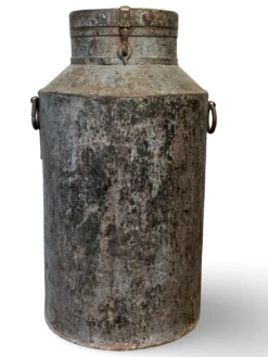 IJzeren pot blauw/grijs IJzeren pot bl/grijs uniek