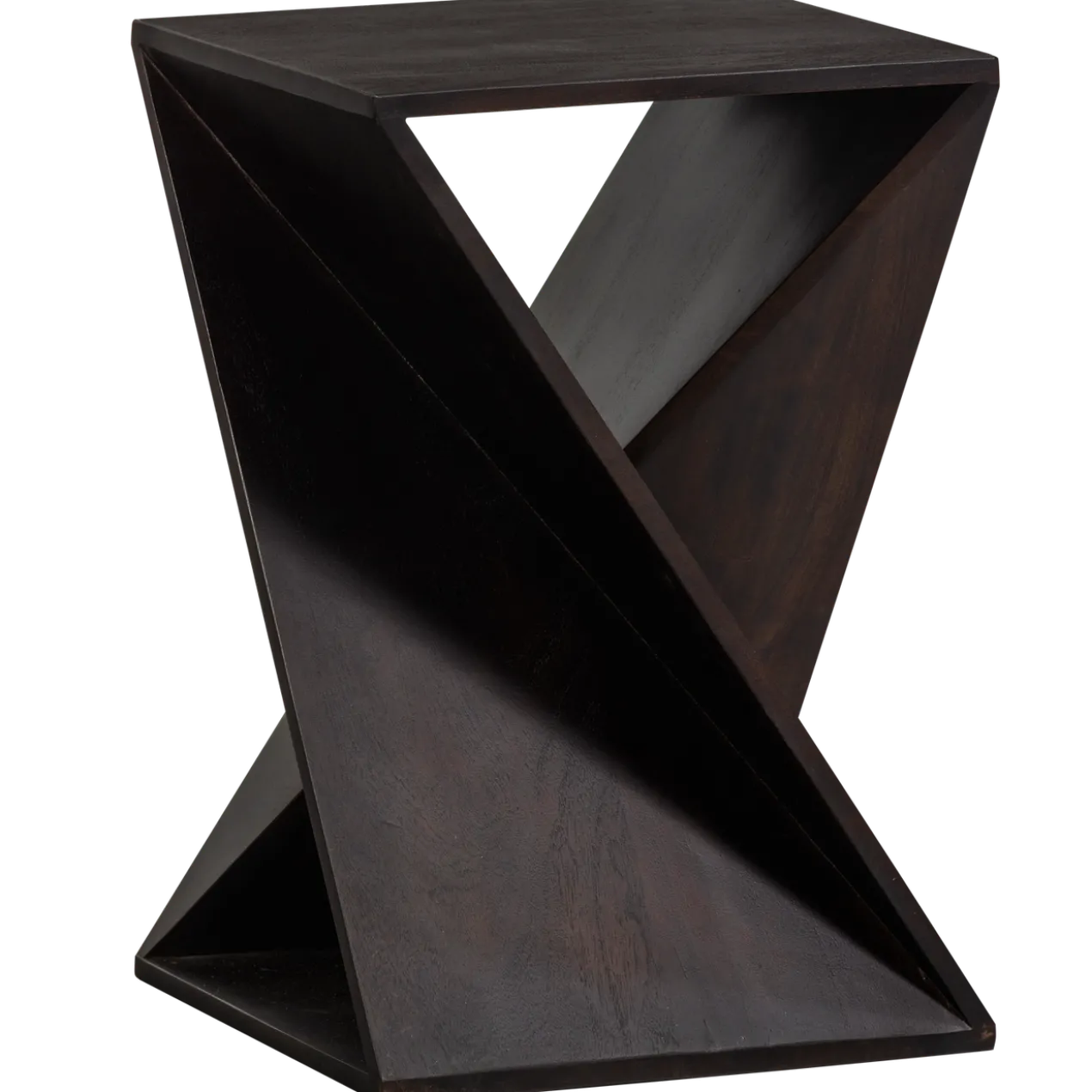 Ikem bijzettafel acaciahout donkerbruin