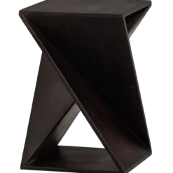 Ikem bijzettafel acaciahout donkerbruin