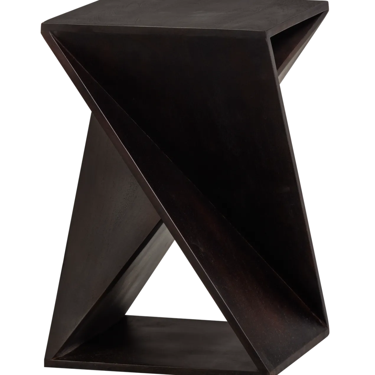 Ikem bijzettafel acaciahout donkerbruin