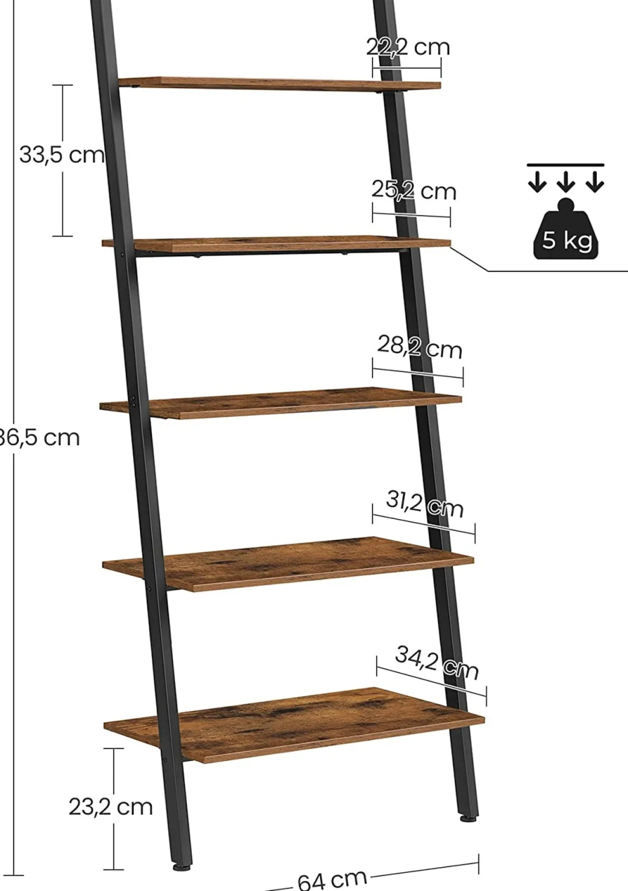 Industrieel ladderrek Indusign #1