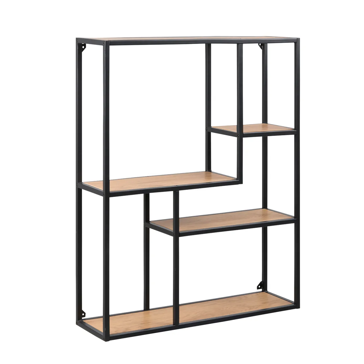 Industriële Wandkast Vic - Hout