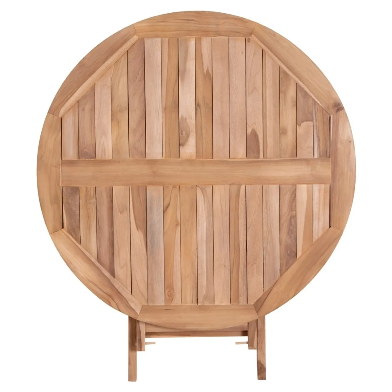Inklapbare houten tuintafel Jane Naturel