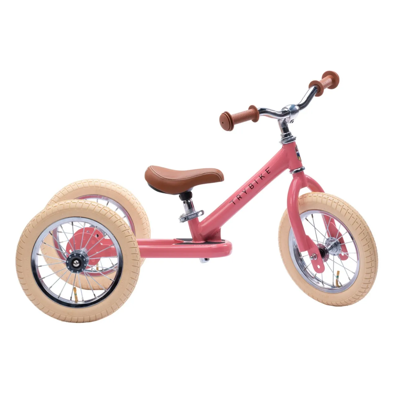 2-in-1-loopfiets Trybike set pink