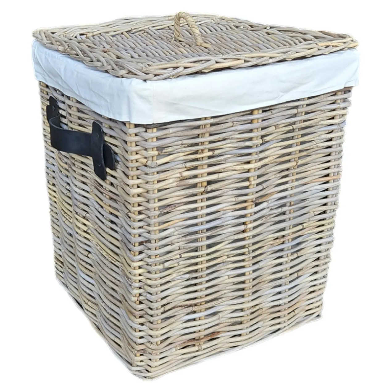 Interieurdirekt Rieten Wasmand - Lydia - Middel