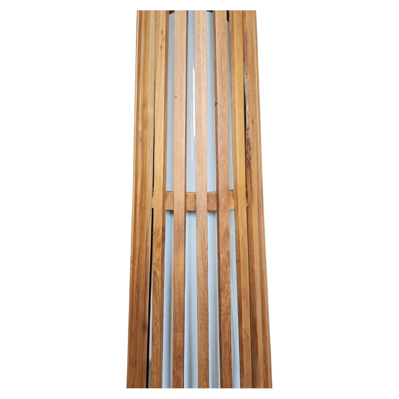 Interieurdirekt – Vloerlamp Anto – Teakhout – 150cm – Naturel