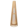 Interieurdirekt – Vloerlamp Anto – Teakhout – 90cm – Naturel
