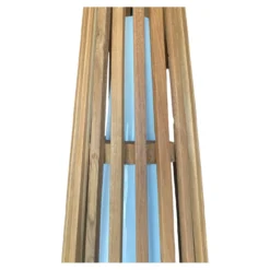 Interieurdirekt – Vloerlamp Anto – Teakhout – 90cm – Naturel