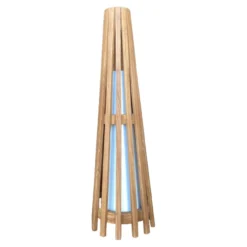 Interieurdirekt – Vloerlamp Anto – Teakhout – 60cm – Naturel