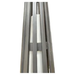 Interieurdirekt ā Vloerlamp Anto ā Teakhout ā 60cm ā Zwart