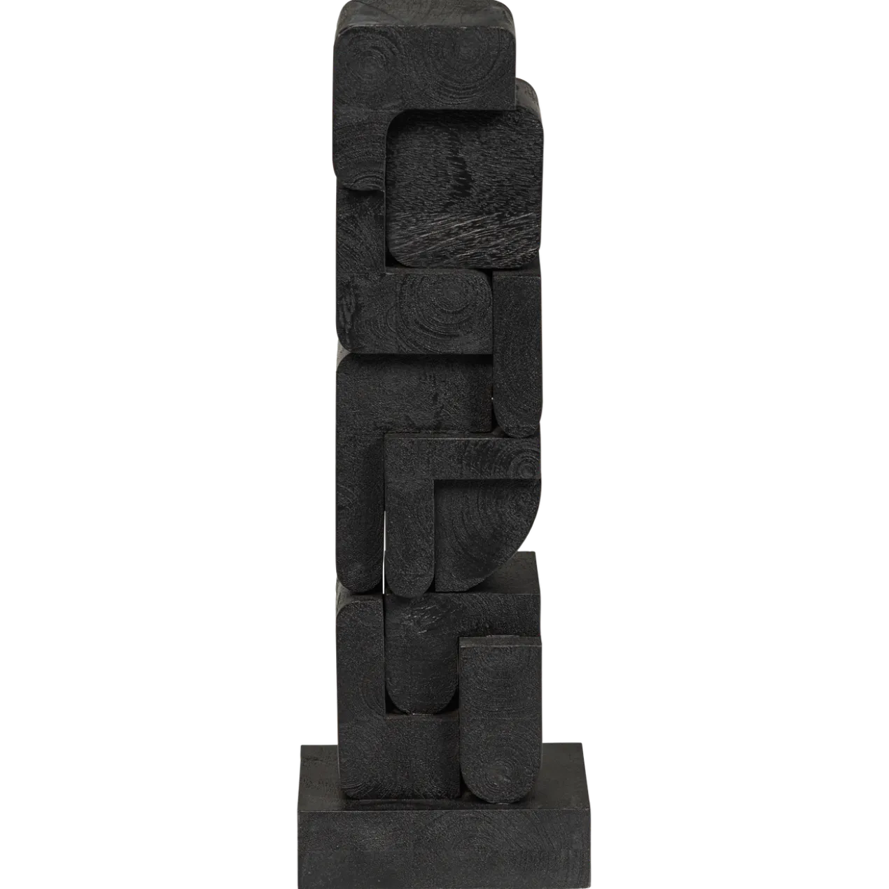Isan sculptuur ornament hout zwart