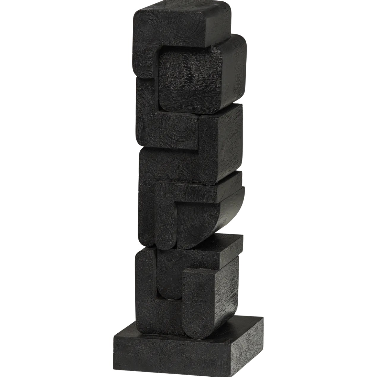 Isan sculptuur ornament hout zwart